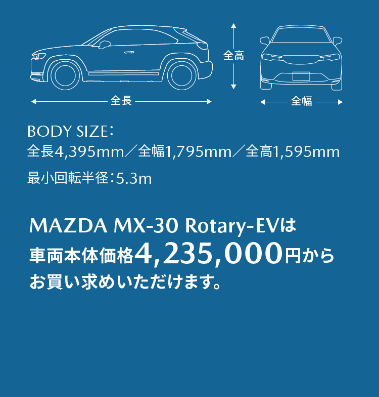 MAZDA MX-30 ROTARY-EV 基本情報